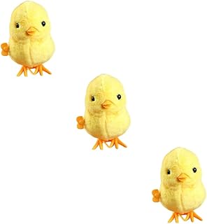 3 Pçs Pulando Frango Brinquedos Educativos Brinquedo De Banho Do Bebê Brinquedos De Mesa Banho Brinquedo Flutuante Novidade Frango Pulando Brinquedos De Corda Pulando Pintinho TOYANDONA