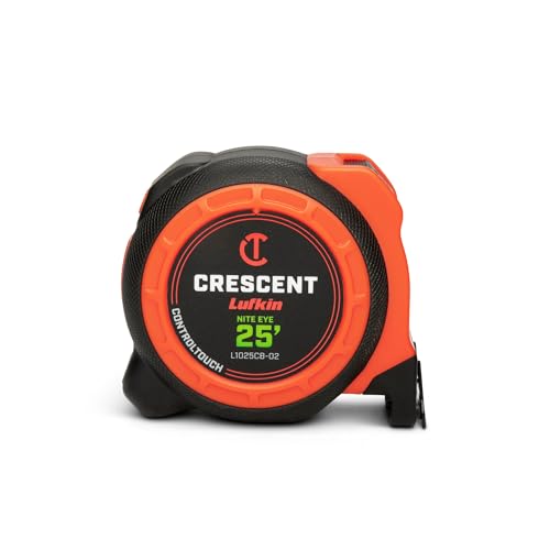 Crescent Lufkin 1-3/16' x 25' CONTROLTOUCH NITE EYE™ Tape Measure | L1025CB-02