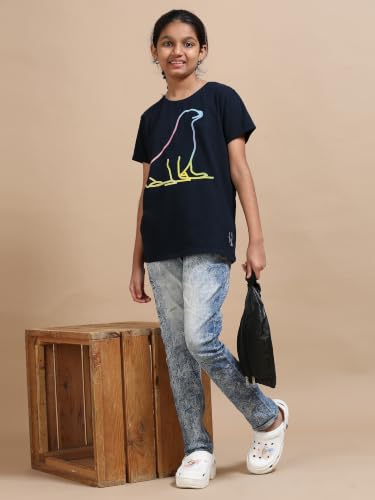 Image of Girls T-Shirt | Red Label Compact Cotton