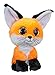 LUMO STARS Fox Repo Animales de Juguete Felpa Negro, Naranja, Blanco - Juguetes de Peluche (Animales de Juguete, Negro, Naranja, Blanco, Felpa, 3 año(s), Zorro, Niño/niña)