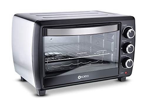 Image of Koryo By Big Bazaar KOT2321SS 23 Litres 1500 W OTG (Oven + Toaster + Grill) - Black