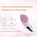 aiqiua Facial Cleansing Brush, Silicone Electric Face Brush, Waterproof, USB Rechargeable for All Skin Types, Gentle Exfoliating, Deep Cleansing, Massaging Tool The Perfect Ideal Gift