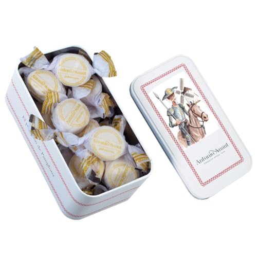 Antonio Anaut desde 1939| Lata de metal 360 g con galletas desmenuzables de canela | Sin leche y frutos secos | Caja de regalo | Selección 18 Carati