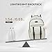 LOVEVOOK School Backpack for Teen Girls, Student Backpack Purse for 14-16 Teenage, Cute Kid Bookbag, Back to School Backpacks Fit 15.6 Inch Laptop, Large College Travel Bag, Beige-Black