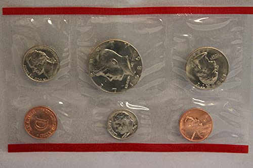 1986 P, D U.S. Mint - 10 Coin Uncirculated Set with Original