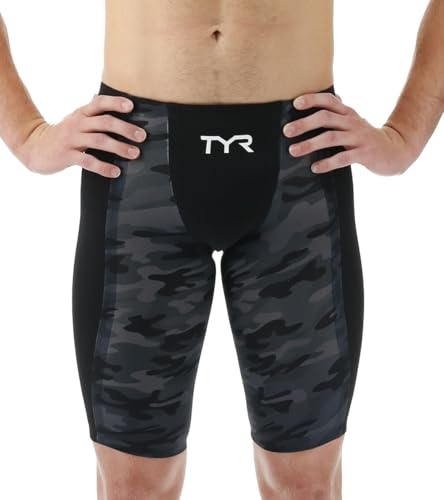 TYR Shockwave Camo Hwjam maillot de bain noir 28 hydrodynamique et résistant