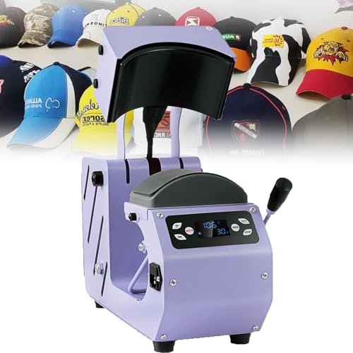 Máquina automática de termofijado para gorras 2 en 1