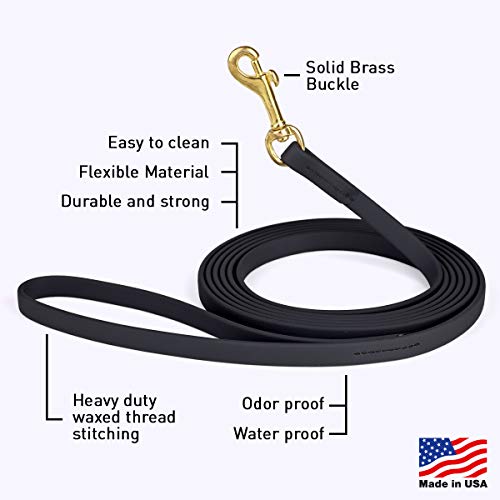 image for Viper Biothane K9 Working Dog Leash Waterproof Lead for Tracking Train