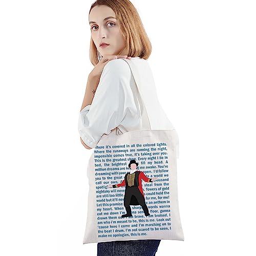 Bolso tote musical The Greatest Showman — Regalo con frase 'Rewrite The Stars' miniatura 4