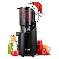 Amazon.co.jp: Fretta ジューサー 10.8cm広い投入口 1L大容量 スロー