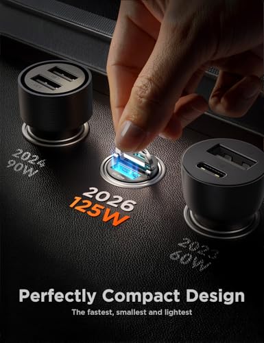 JOYROOM 2-Pack 125W USB C Car Charger - image 7