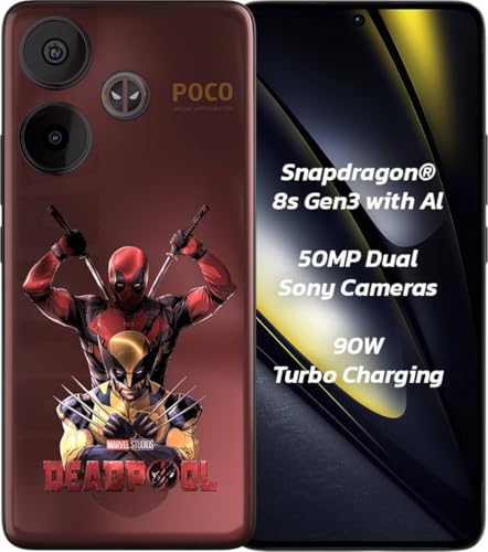 POCO F6 12gb 256gb Deadpool Edition