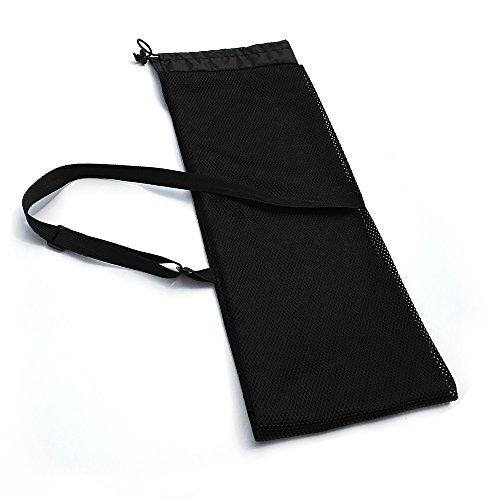 Saco de remo, Andoer Malha com cordão para caiaque Saco de remo para canoas e eixo dividido Tampa pa