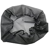 Ruiwaer Mesh Cover for Rain Barrels with Drawstring Water Collection Buckets Tank Protector 95cm Out