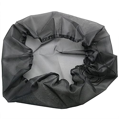 Ruiwaer Mesh Cover For Rain Barrels With Drawstring Water Collection Buckets Tank Protector 95Cm Outdoor Garden Rain Bucket Net Cover Rain Bucket Cover Accessories #TOP18