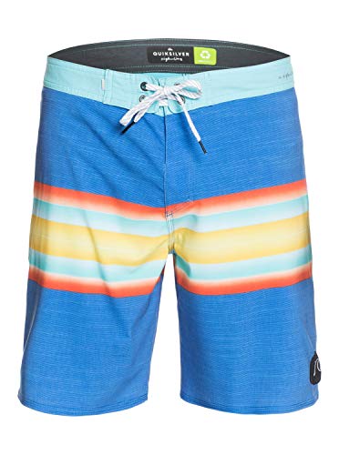 Quiksilver Men's Standard Highline Six Channel 19 Boardshort Swim Trunk