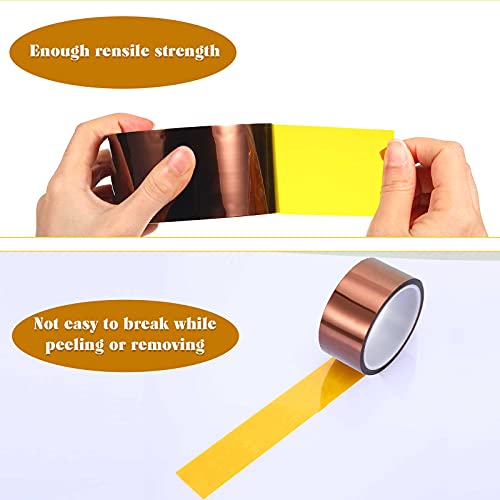 image for Outus 2 Rolls 50mm x 33m Total 216ft Heat Sublimation Tape High Temper