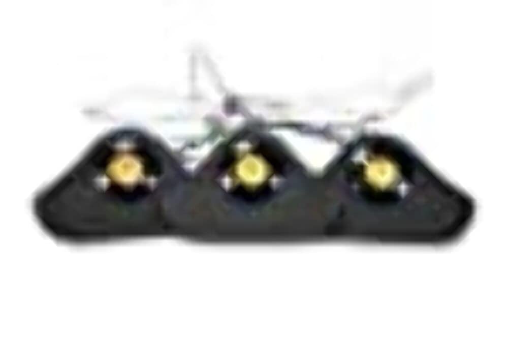 Amber Accent Lights for The 2018-2023 Jeep Wrangler JL | Deigned for Inside The Front Grille | Complete Kit | DV8 Offroad