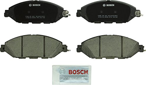 BOSCH BC1649 QuietCast Premium Ceramic Disc Brake Pad Set - Compatible with Select Infiniti JX35, QX60; Nissan Murano, Pathfinder; FRONT