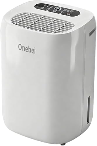ONEBEI 2500 Sq.Ft Dehumidifier, Max 25 Pint/D, Smart
