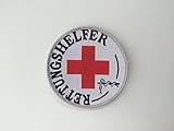 Rettungshelfer-Abzeichen (Durchmesser ca 8,5cm), zum Aufkletten