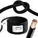 Produktbild EBROM Batteriekabel hochflexibel Hi-Flex (Hi Flex) 35mm2 Kabel  Meterware SCHWARZ - sehr biegsam  Mantel aus PVC (70 ± 5 Shore)  100% OFC Kupfer 35 mm² - als Starterkabel, Ladekabel oder ähnliches