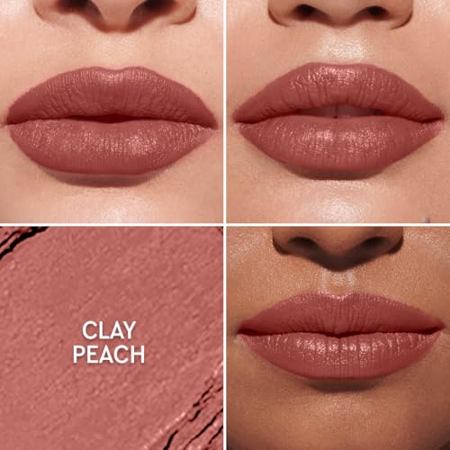 Image of Kiro Slickstick Luxe Matte Lipstick - Clay Peach, 2.4g