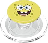 SpongeBob SquarePants Mouth Open Big Face PopSockets MagSafe PopGrip for iPhone