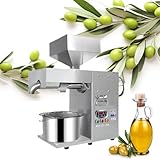 【Adatto alla maggior parte dei semi oleosi】 Adatto a olive, arachidi, noci, semi di girasole, scaglie di cocco, semi di sesamo, mandorle, semi di soia, semi di lino, gombo, semi di perilla, noccioli di oliva, ecc.