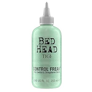 TIGI-Bed-Head-Control-Freak-Serum-Frizz-Control-and-Straightener-Clean-845-Fluid-Ounce TIGI Hair Serum For Curly or Frizzy Hair Control Freak Hair Care and Straightener 8.62 fl oz