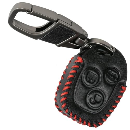 Coque clé voiture pour Fusion 1998-2011 boîtier de remplacement à 3 boutons - 3