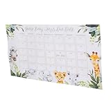 Calendrier mensuel pour la maison : vous aide à prédire la date d'accouchement de votre bébé et à planifier l'arrivée de votre tout-petit, calendrier de à suspendre