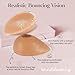 Windsleeping C cup Self Adhesive Silicone Breast Forms Self-Adhering Attachable Fake Boobs for Mastectomy Prosthesis Cosplay - Suntan