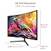 Sceptre New 24-inch Curved Gaming Monitor 1080p up to 180+Hz DisplayPort HDMI 100% sRGB, AMD FreeSync Build-in Speakers Machine Black 2026 (C248B-FWT168 Series)