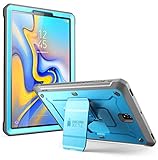 Galaxy Tab S4 Case, SUPCASE [Unicorn Beetle PRO Series] with Built-in Screen Protector Full-Body Kickstand Rugged Protective Case for Samsung Galaxy Tab S4 10.5 inch 2018 (SM-T830/T835/T837) (Blue)
