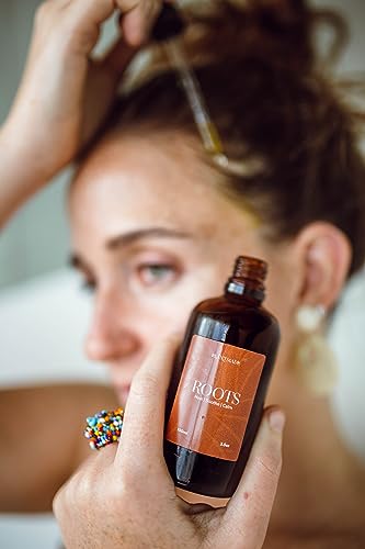 Plantmade: Roots (100ml) - Unisex, Soothing, Aloe-Infused Ayurvedic Scalp/Beard Oil Serum For Itchiness, Irritatation and Dandruff with Ashwaghanda, Neem, Eucalyptus, Tea Tree (Handmade in the UK) - Image 7