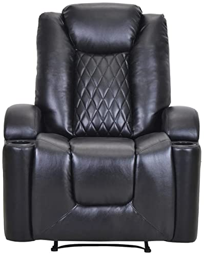 Image of Dream Interior Electric Button Operated Recliner with Cup Holder |Single Seater Recliner for Seating, Relaxing, Work from Home