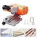 Hteedy 110V Mini Benchtop Cut Off Miter Saw 7800r/min home Hobby Crafts Cuts Wood Metal Home Tools Blade 1/2