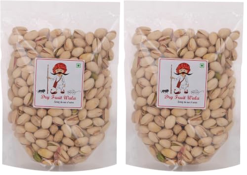 Image of Dry Fruit Wala American Pistachios Roasted Salted 1kg (Pack of 2)
