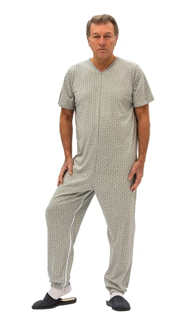 Grenouillère pour hommes âgées en coton haut de gamme fabriqué en Italie