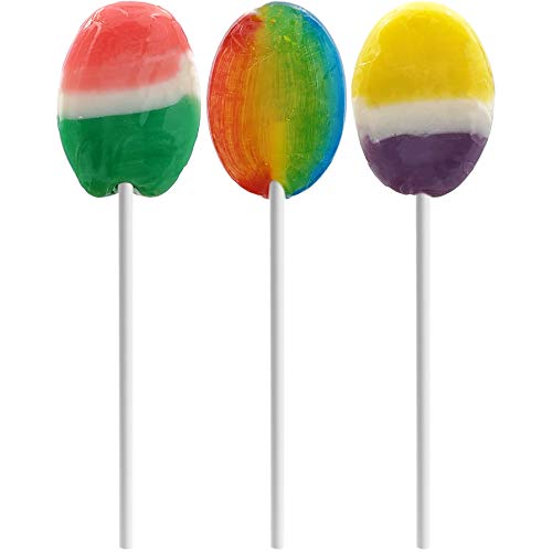 image for The Dreidel Company Easter Egg Lollipops Suckers, Fat-Free, Kosher, 25