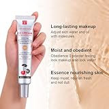 CC Cream with Centella Asiatica - SPF25 Lightweight Color Correcting Skin Perfector - Full Coverage Face Concealer Foundation Tinted Moisturiser for Women - Face Makeup Suitable for All Skin - Image 4