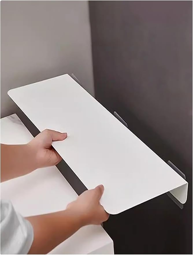 Separación de espacio de refrigerador y placa extensora para ordenar el hogar