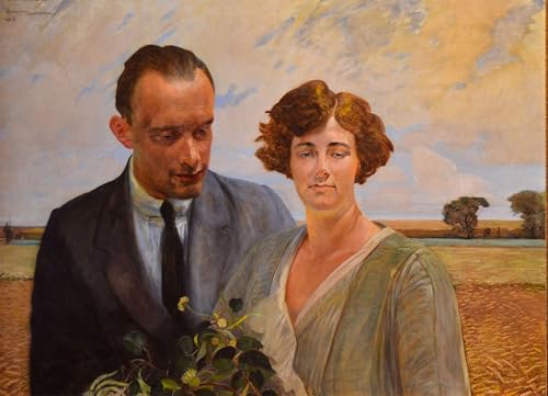 Lienzo Jacek Malczewski cuadro decorativo para crear un ambiente sofisticado en tu despacho
