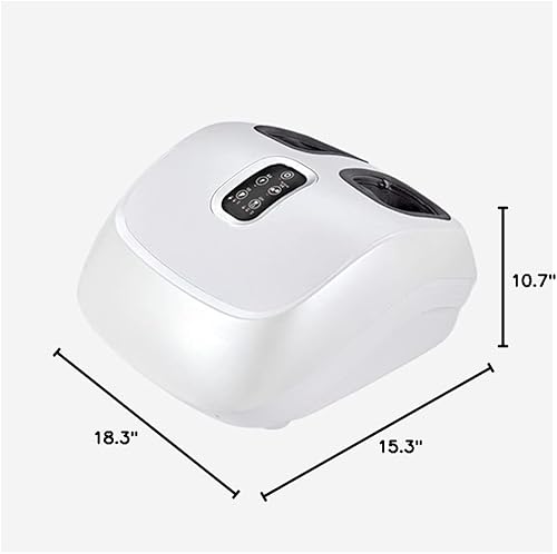 Miniatura 8 de Masajeador de pies con calor, máquina masajeadora de pies Shiatsu con múltiples modos de masaje e intensidad de aire ajustable para uso doméstico y