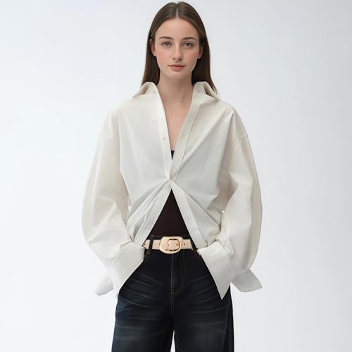 HOTWILL Women Belt with Gold Buckle Ladies Fashion Faux Leather Waist Belt for Jeans Pants2