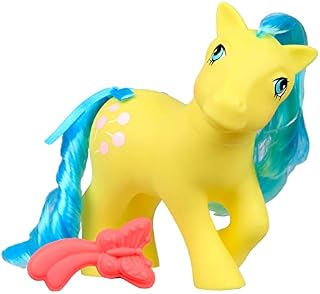 My Little Pony 35299 Tootsie Classic Pony, Retro Horse Gifts, Collectable Vintage Toys for Kids, Unicorn Toys for Boys and Girls Aged 3 Years and Up, Red