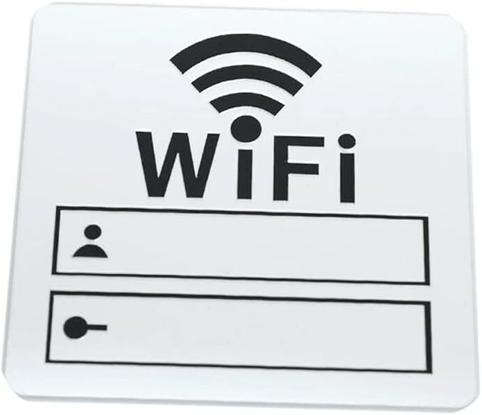 粘着式トイレサイン 3Dアクリルミラーウォールステッカー 書き換え可能 手書きアカウント パスワード