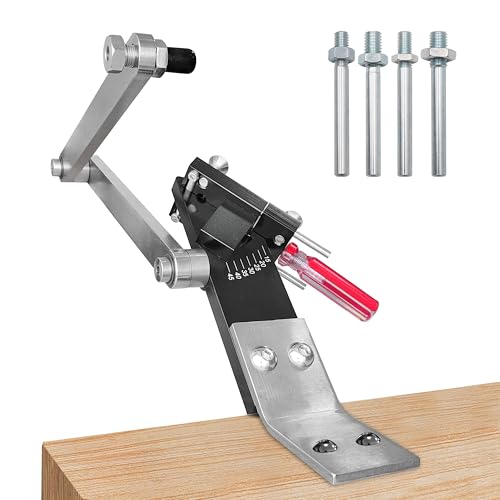 LEJUN Lawn Mower Blade Sharpener Kit 5005 with Handle...