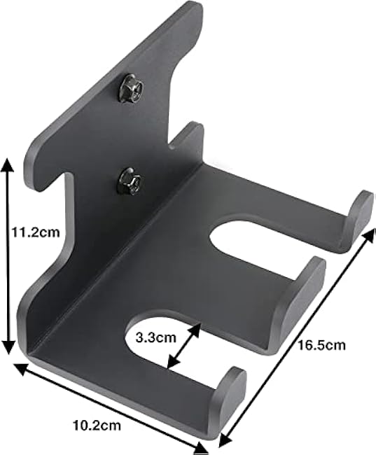 Barbell Holder Wall Mount Heavy Duty Vertical Barbell Holder Weight Bar Holder for Olympic Barbell, Curl bar, Commercial or Home Gym Accessory